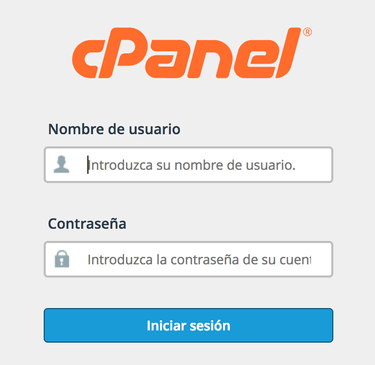 cpanel login