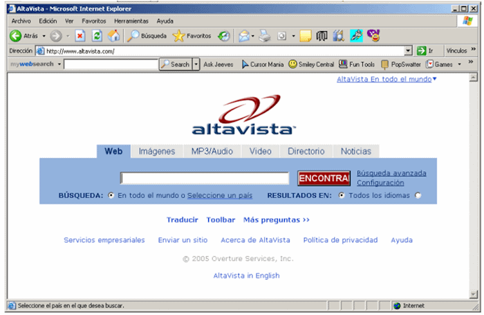 Buscador Altavista