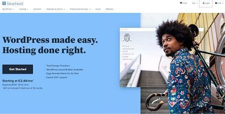 Hosting Bluehost