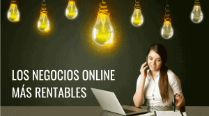 Negocios online rentables