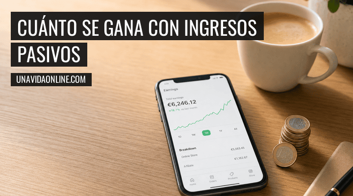 Cuánto se gana con ingresos pasivos reales