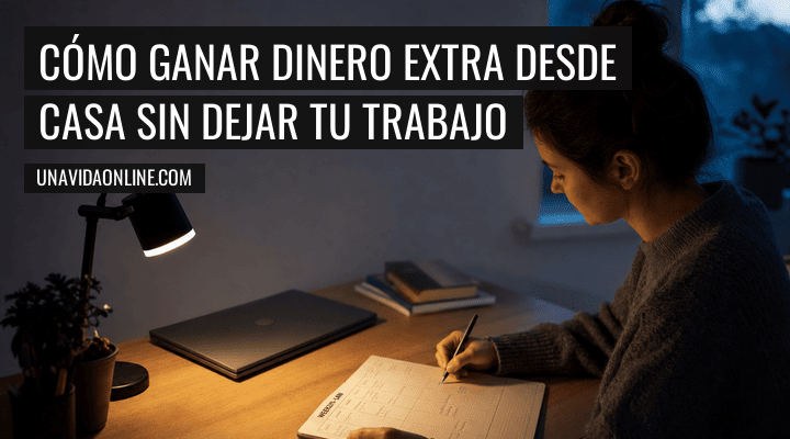 ganar dinero extra desde casa sin dejar tu trabajo
